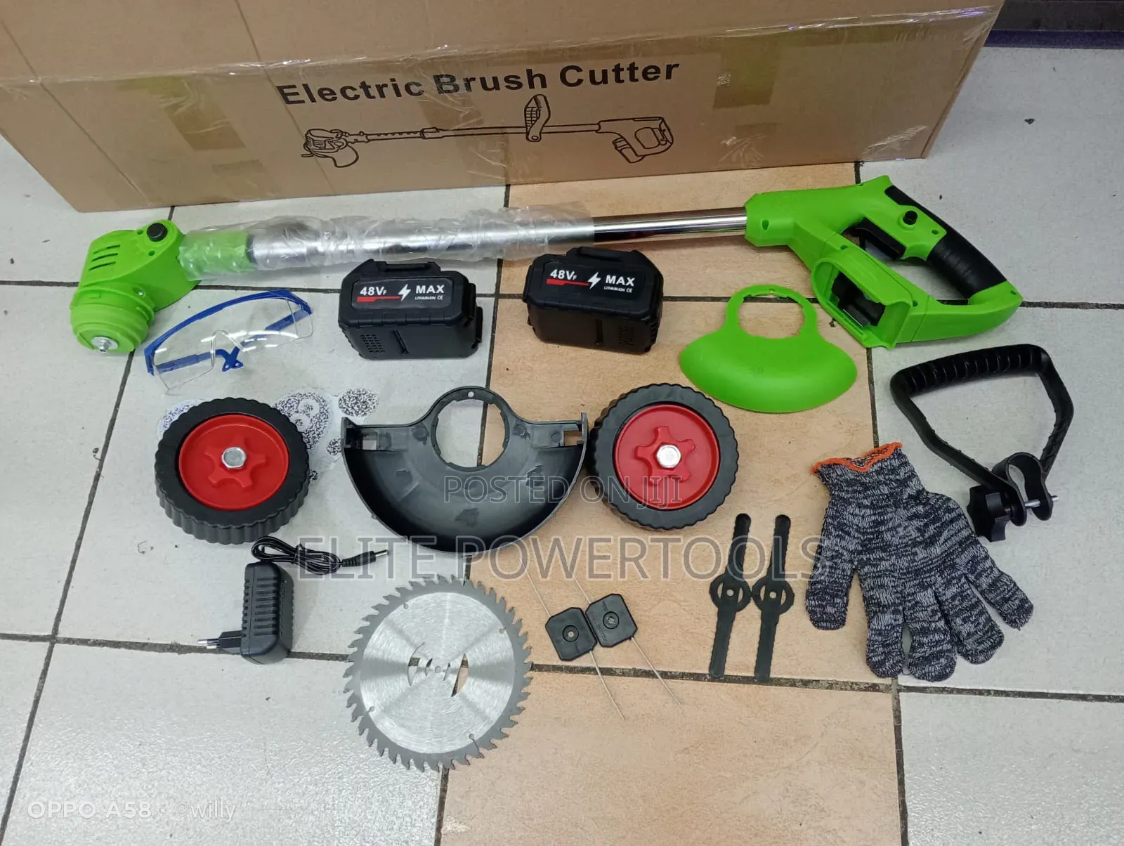 32 Braid Rechargeable Brush Cutter