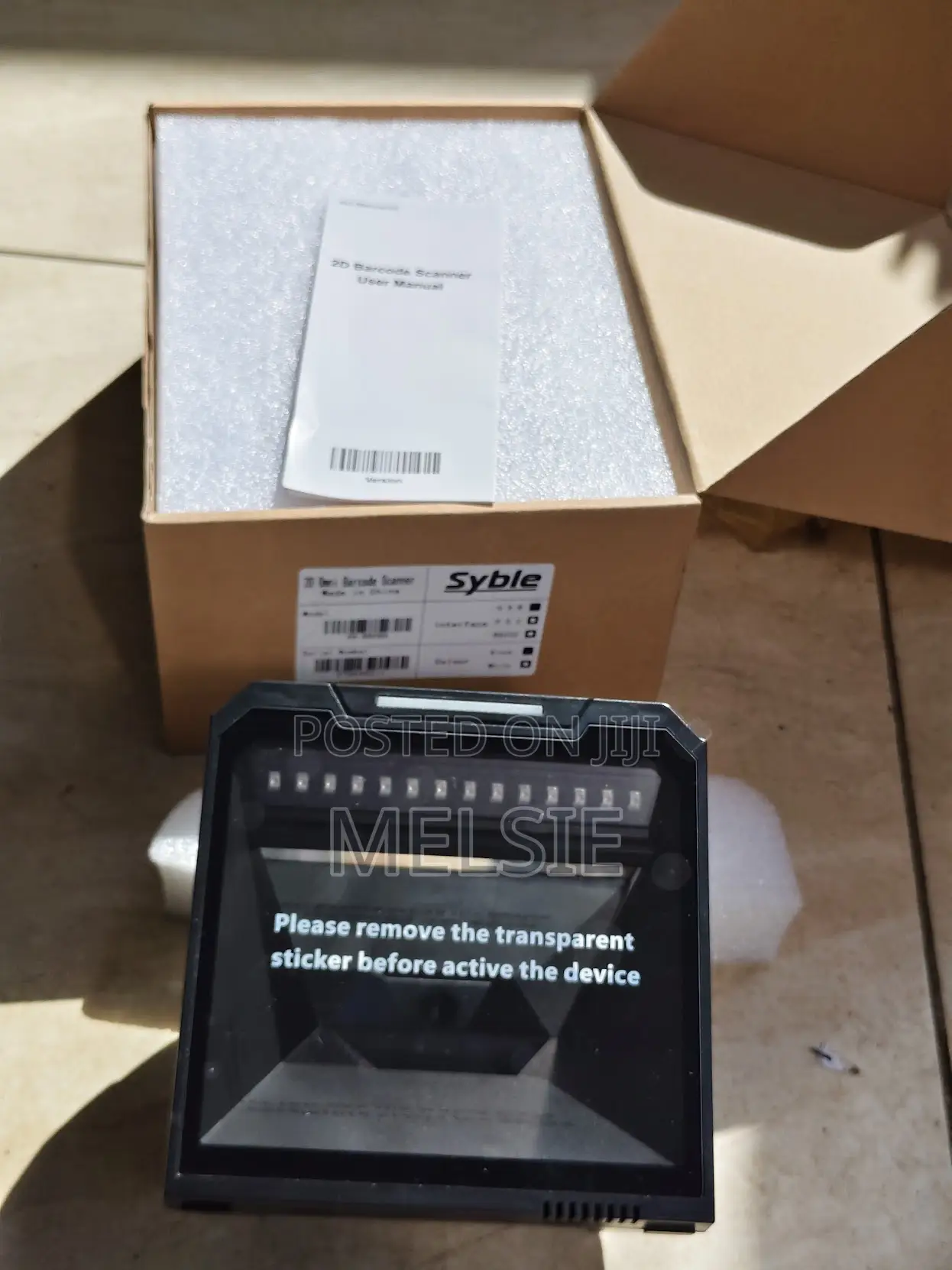 Syble Xb-8808g 2d Desktop Barcode Scanner 1d and 2d