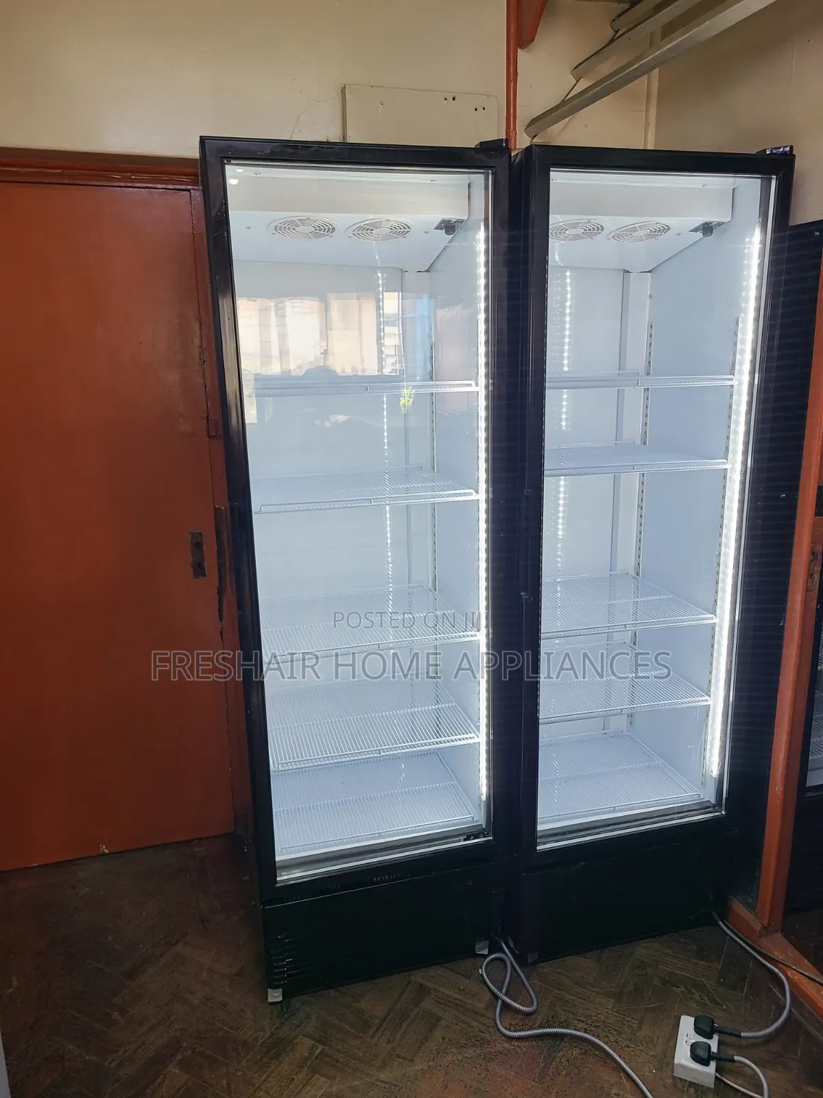 Black Display Fridge 500litres