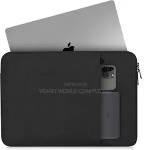 Padded Laptop Sleeve 13",14,15.6 Inches, Padded With Extra Pocket.