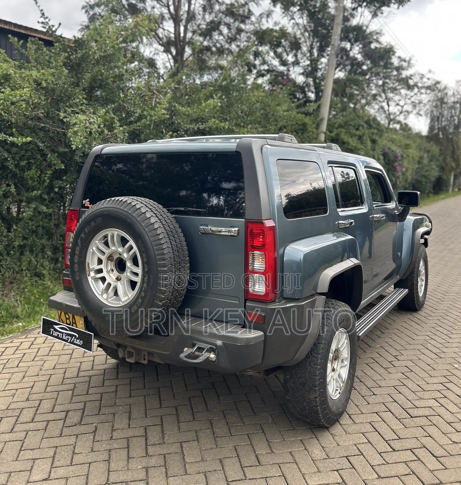 Hummer H3 SUV 2007 Gray