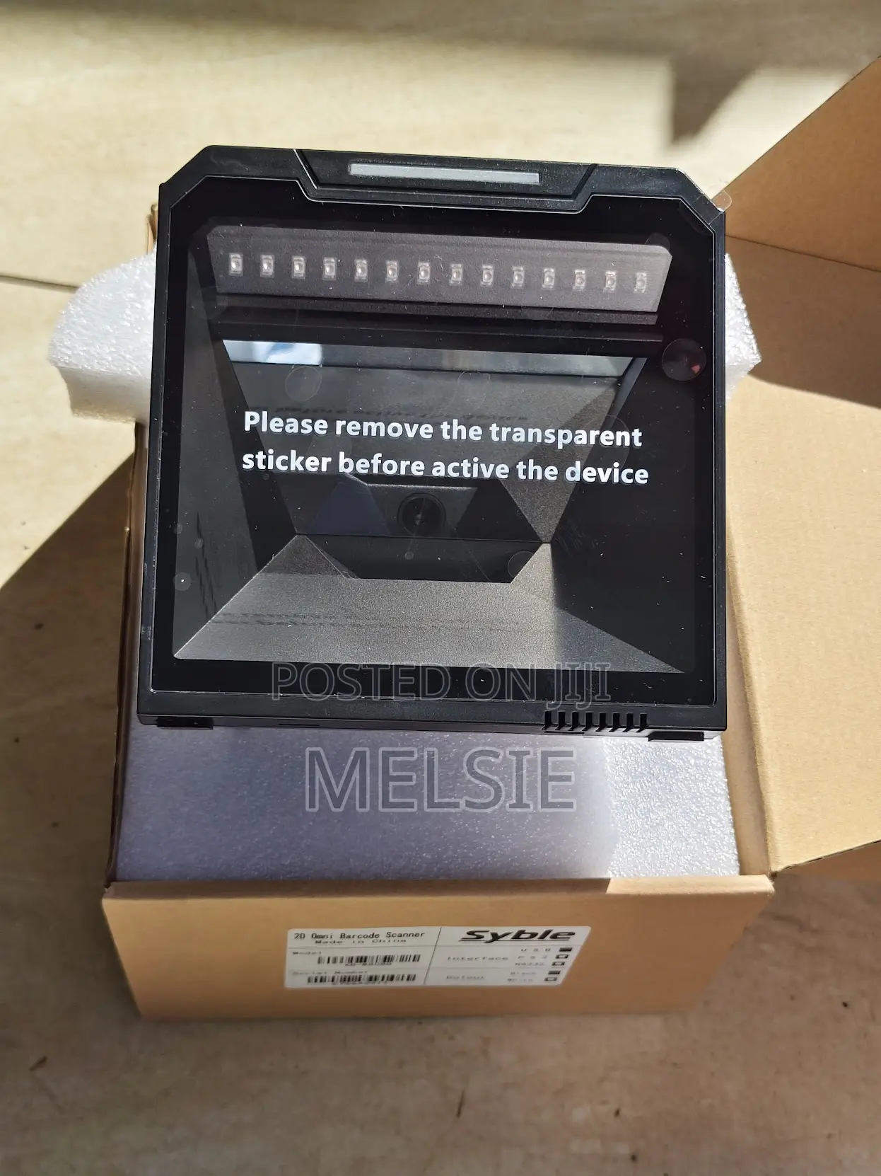 Barcode Scanner 2d Wired Barcode Scanner Desktop Reader Syble