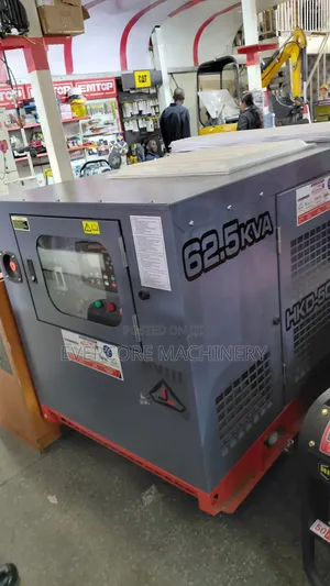 Hisaki Japan 62.5/65kva Diesel Silent Generator With Inbuilt Ats.