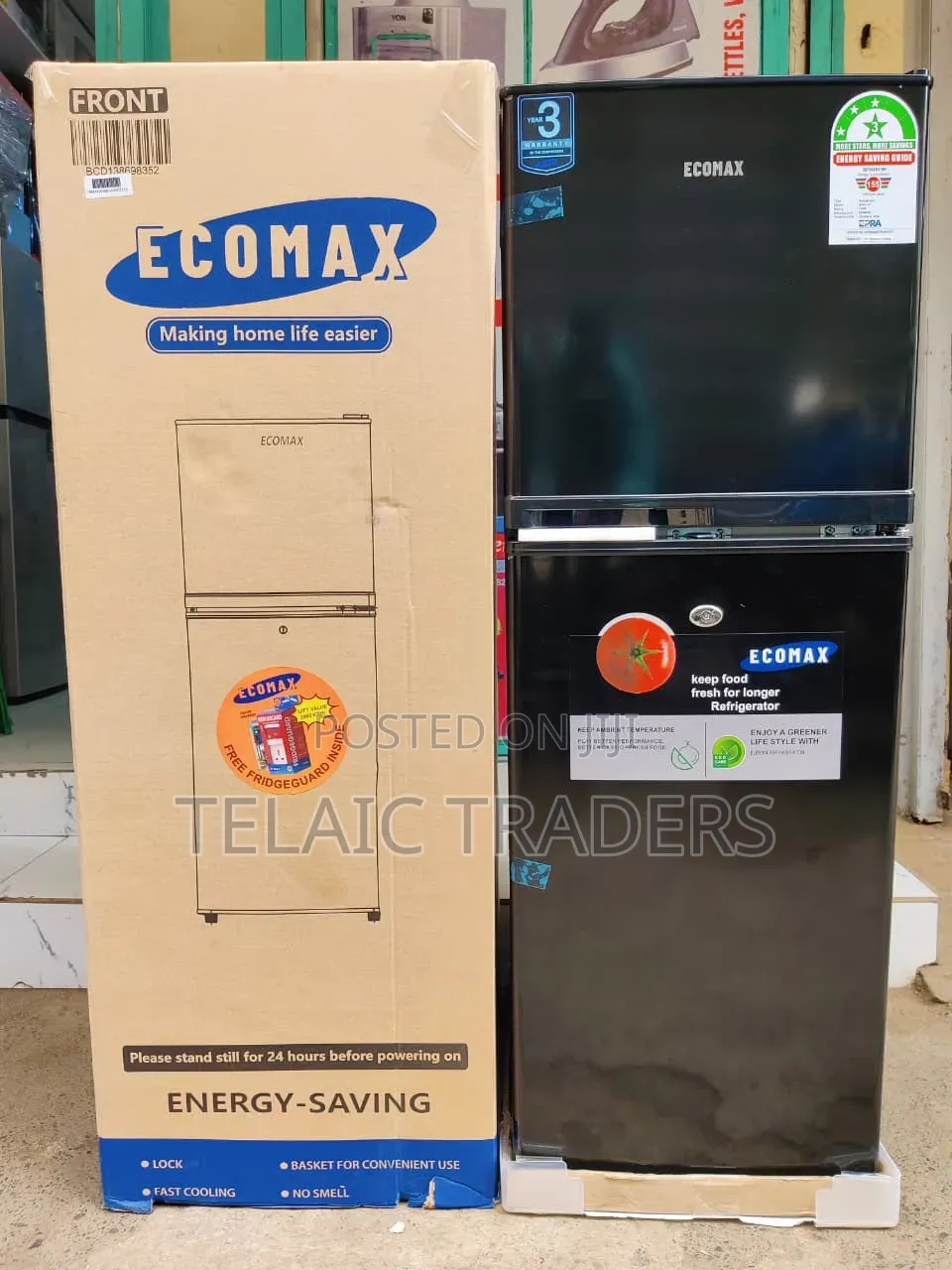 138l Ecomax Fridge Double Door