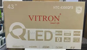 Vitron 43 Inch 4300qfs Qled Smart Tv, New 2026