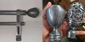 Strong Metallic Curtain Rods Jua Kali Made for Every Window