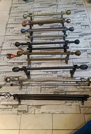 Heavy Duty Steel Curtain Rods Jua Kali Made Nairobi Delivery