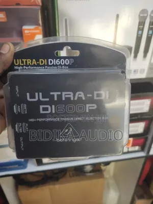 Behringer Ultra Di Di600p High-Performance Passive Di Box