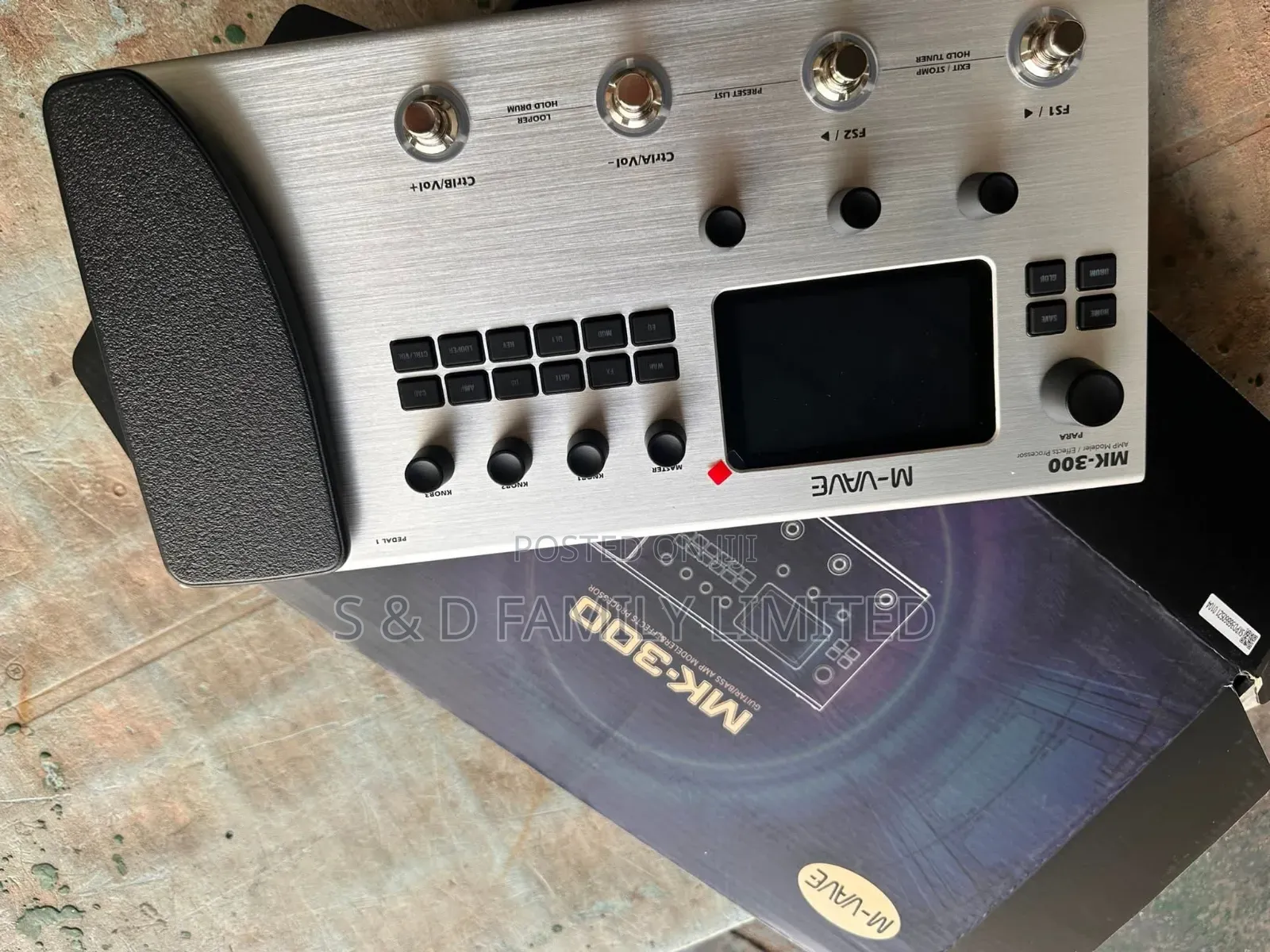 M-Wave Mk-300 Guitar Pedal