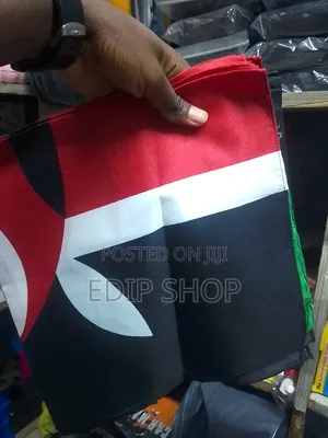 Patriotic Kenyan Flag.