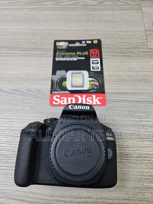Canon Eos 2000d (Body) With 64gb Card