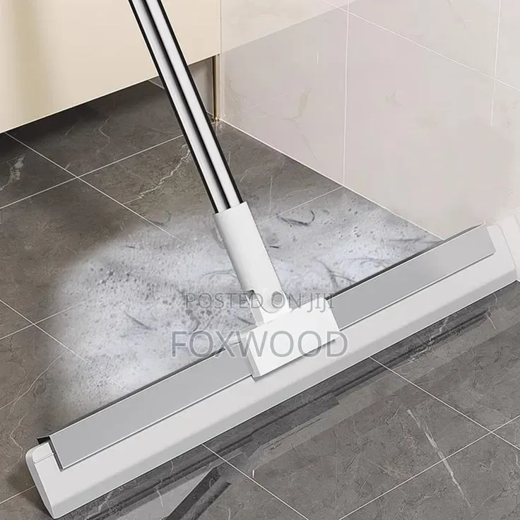 *Long Handle Telescopic Rod Glass, Floor Window Squeegee Cleaner