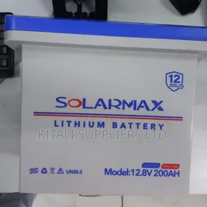 Solarmax 12.8v 200ah Lithium Iron Phosphate (Lifepo4)
