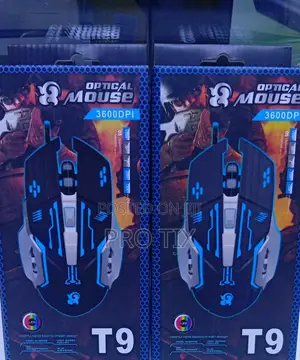 T9 Gaming Optical Mouse RGB Usb Wired Gaming Mouse
