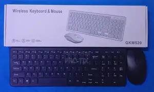 Gkm520 Wireless Keyboard and Mouse Combo Full Size