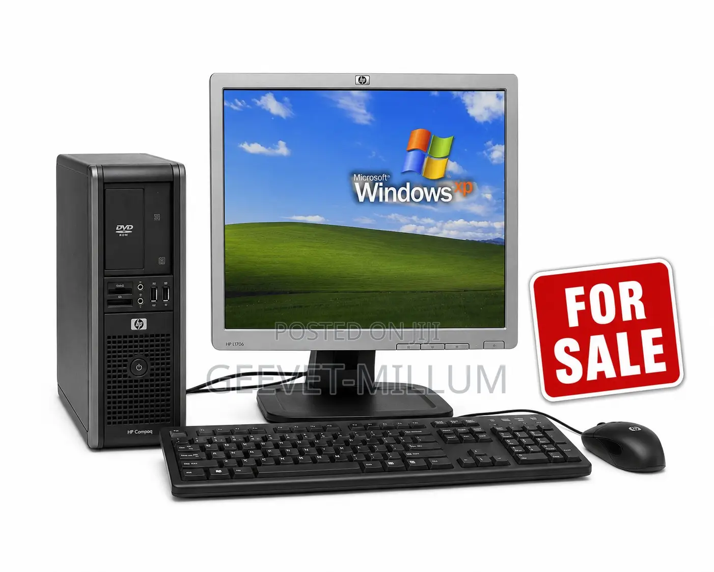 Desktop Computer HP EliteDesk 705 G3 2GB Intel Core i3 HDD 128GB