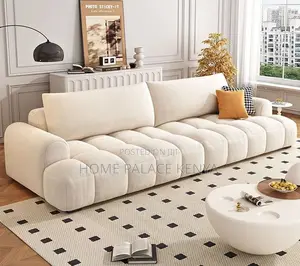 Bubble Sofa: Elegant 3-Seater Sectional Sofa With Tufted Design