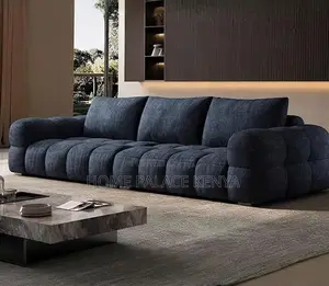 Bubble Sofa: Elegant 3-Seater Sectional Sofa With Tufted Design