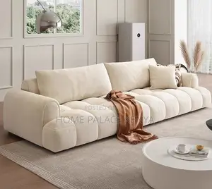 Bubble Sofa: Elegant 3-Seater Sectional Sofa With Tufted Design