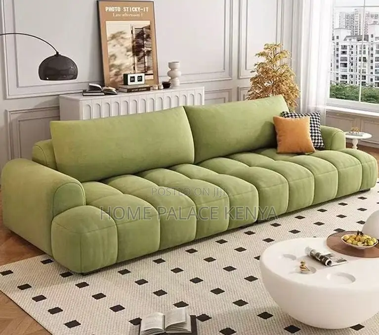 Bubble Sofa: Elegant 3-Seater Sectional Sofa With Tufted Design