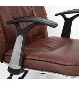 Office Chairs; Recliner Leather Brown Adjustable Office Chairs