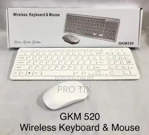 Gkm520 Wireless Keyboard and Mouse Combo Small