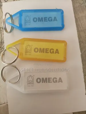 Tough Plastic Key Tags in Assorted Colors Item Identifiers Markers