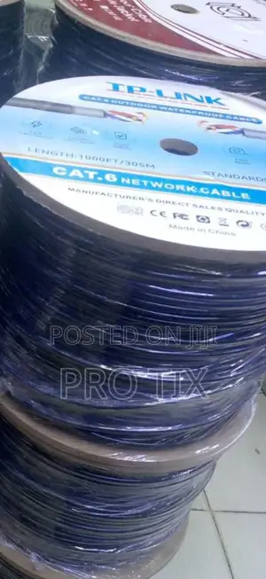 Tp-Link Cat 6 Outdoor Network Cable 305m Full Copper