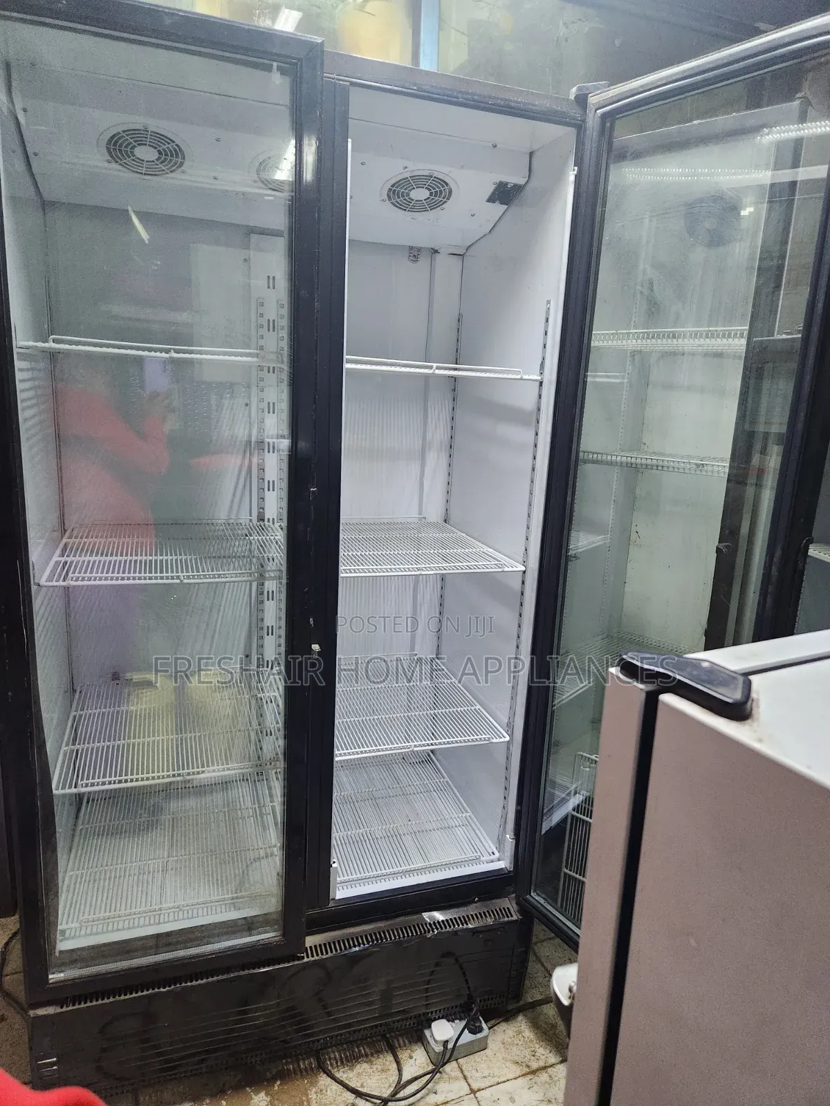 Mirror 2 Door Display Fridge