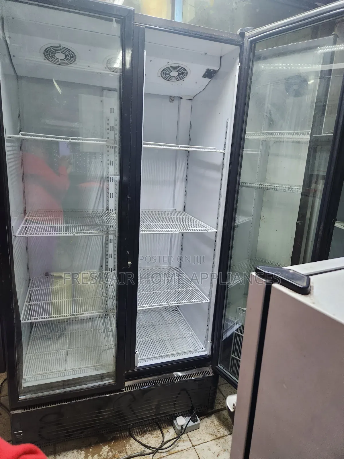 Mirror 2 Door Display Fridge