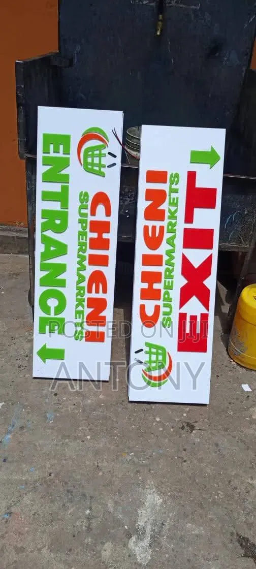 3d,2d And Backlight Signage