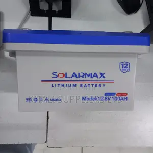 Solarmax 12.8v 100ah Lithium Iron Phosphate (Lifepo4)
