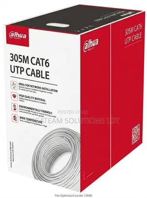 Dahua Utp Cat6 Full Copper Cable 305m