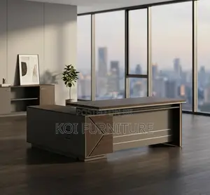 Office Desk; 1800mm Executuve L Shape Office Desk
