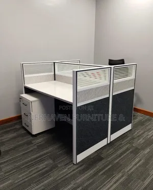 Imported 2-Way Workstation – Space-Saving Workstation for Two Users