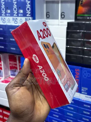 New Itel A200+ 128 GB Black