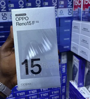 New Oppo Reno15 F 5G 256 GB Silver
