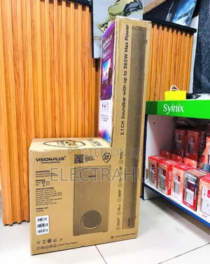 Visionplus 360w 2.1ch Vp2113sb Soundbar Brand New Sealed