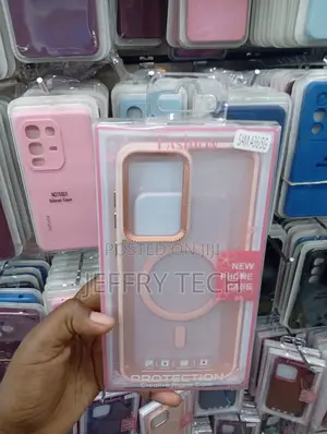 Samsung Galaxy A36 Translucent Matte Pink Backing Case
