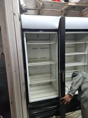550litres Display Fridge Black Showcase