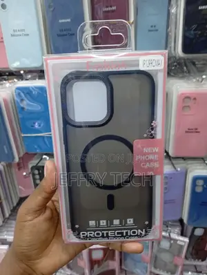 iPhone 12 Pro Max, Darkened Bumper Border for Impact Protection Case
