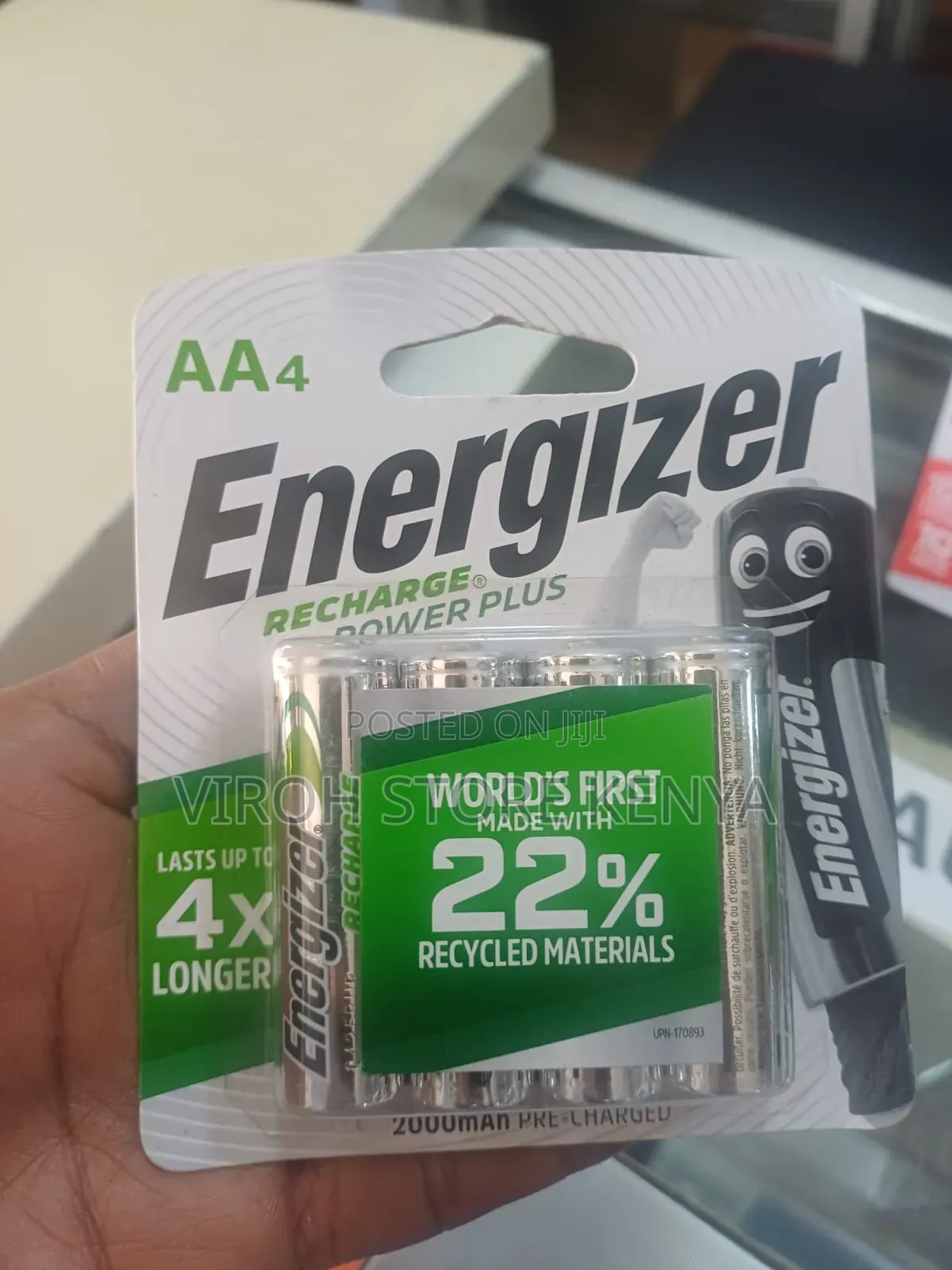 Energizer Rechargeable Aa Pack of 4
