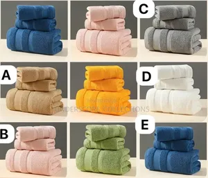*3pcs Bath Towel Set
