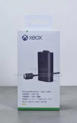 This Is an Official Xbox Rechargeable Battery + Usb-C Cable Kit