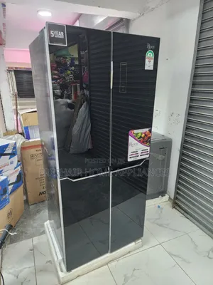 4 Doors Black New Fridge