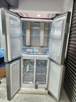4 Doors Black New Fridge