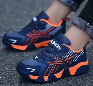Orange Boys Sneakers