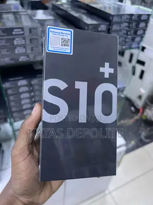 New Samsung Galaxy S10 Plus 128 GB Black