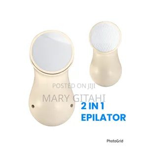 Rechargeable Nano Glass 2in1 Epilator Painless Hair and Skin Remover
