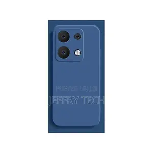 Silicon Back Case for Redmi Note 13 4g - Blue